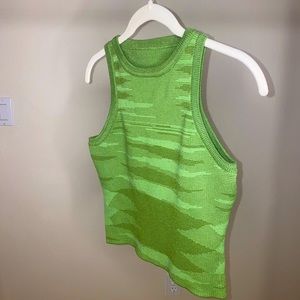 Green y2k inspired top!